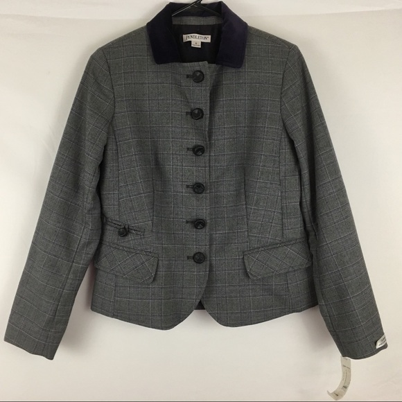 Pendleton Women’s Plaid Blazer Size 6 Jacket New - Picture 2 of 8